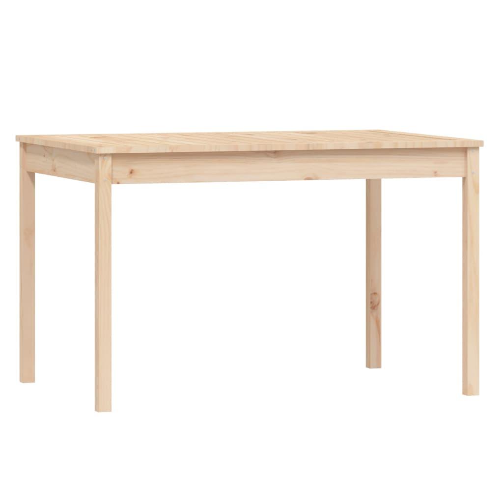 5 Piece Garden Dining Set Solid Wood Pine