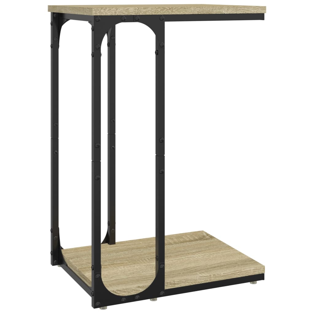 Side Table Sonoma Oak 40x30x60 cm Engineered Wood