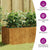 Garden Raised Bed 200x40x40 cm Corten Steel