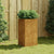 Planter 40x40x80 cm Corten Steel