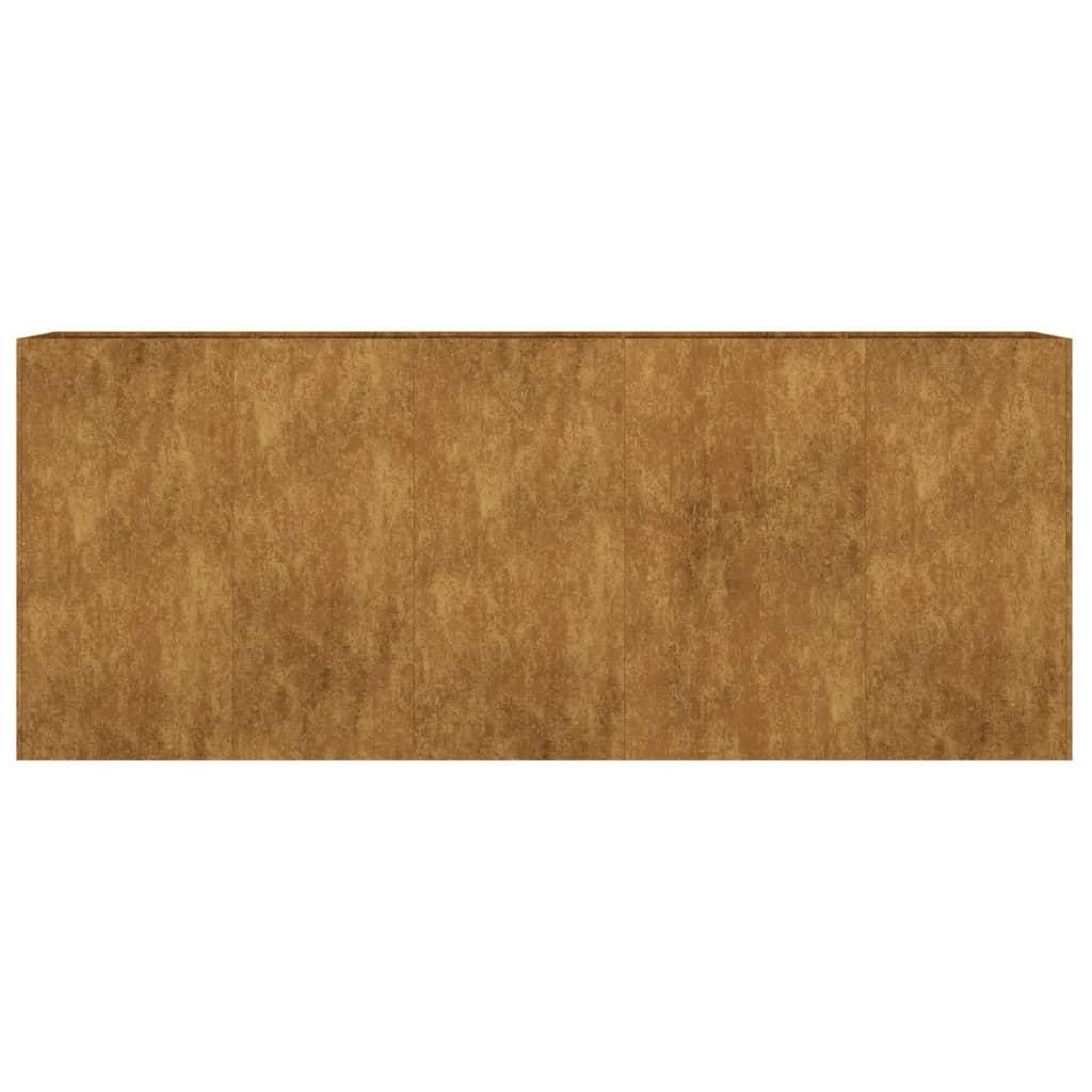 Garden Raised Bed 200x40x80 cm Corten Steel