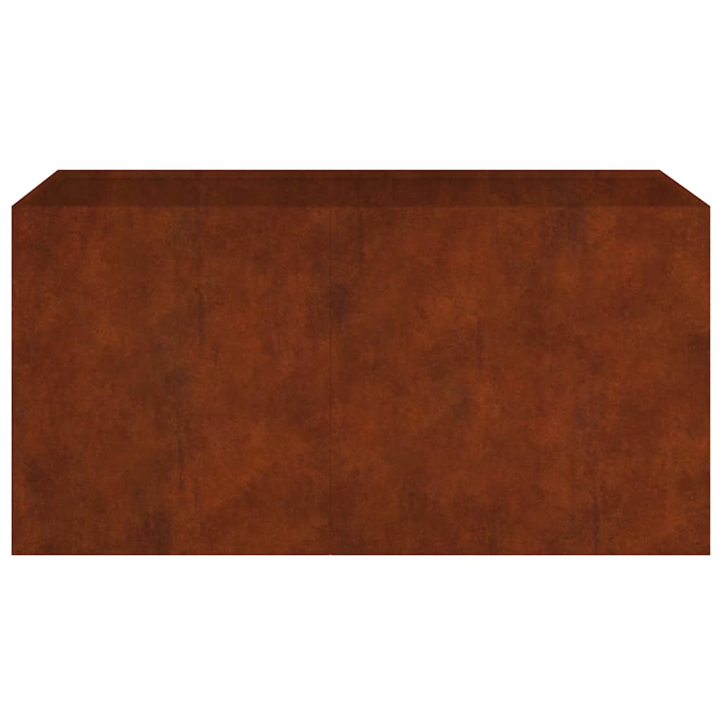 Planter 80x40x40 cm Corten Steel