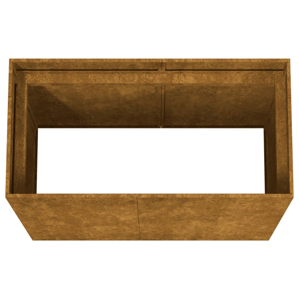 Planter 40x80x80 cm Corten Steel