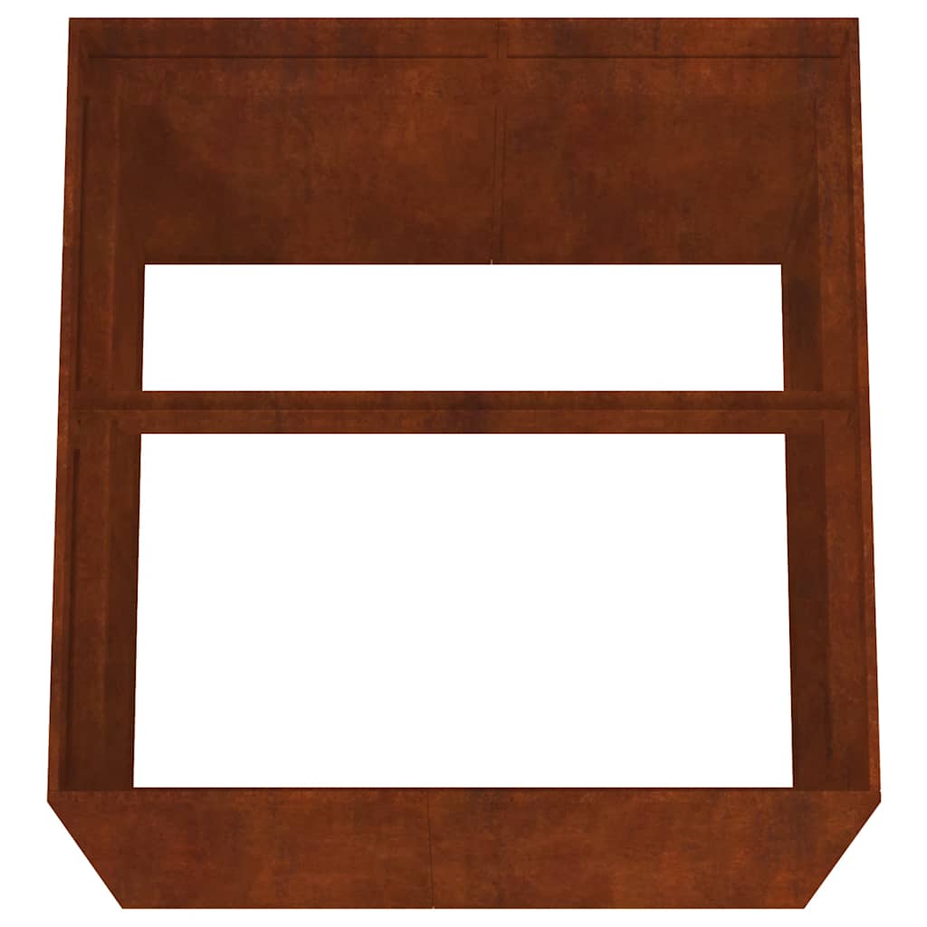 Planter 80x80x80 cm Corten Steel