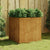 Planter 80x80x80 cm Corten Steel