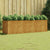 Garden Raised Bed 280x80x80 cm Corten Steel