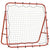 Adjustable Football Kickback Rebounder 96x80x96 cm Steel and PE