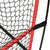 Portable Baseball Net Black and Red 215x107x216 cm Polyester