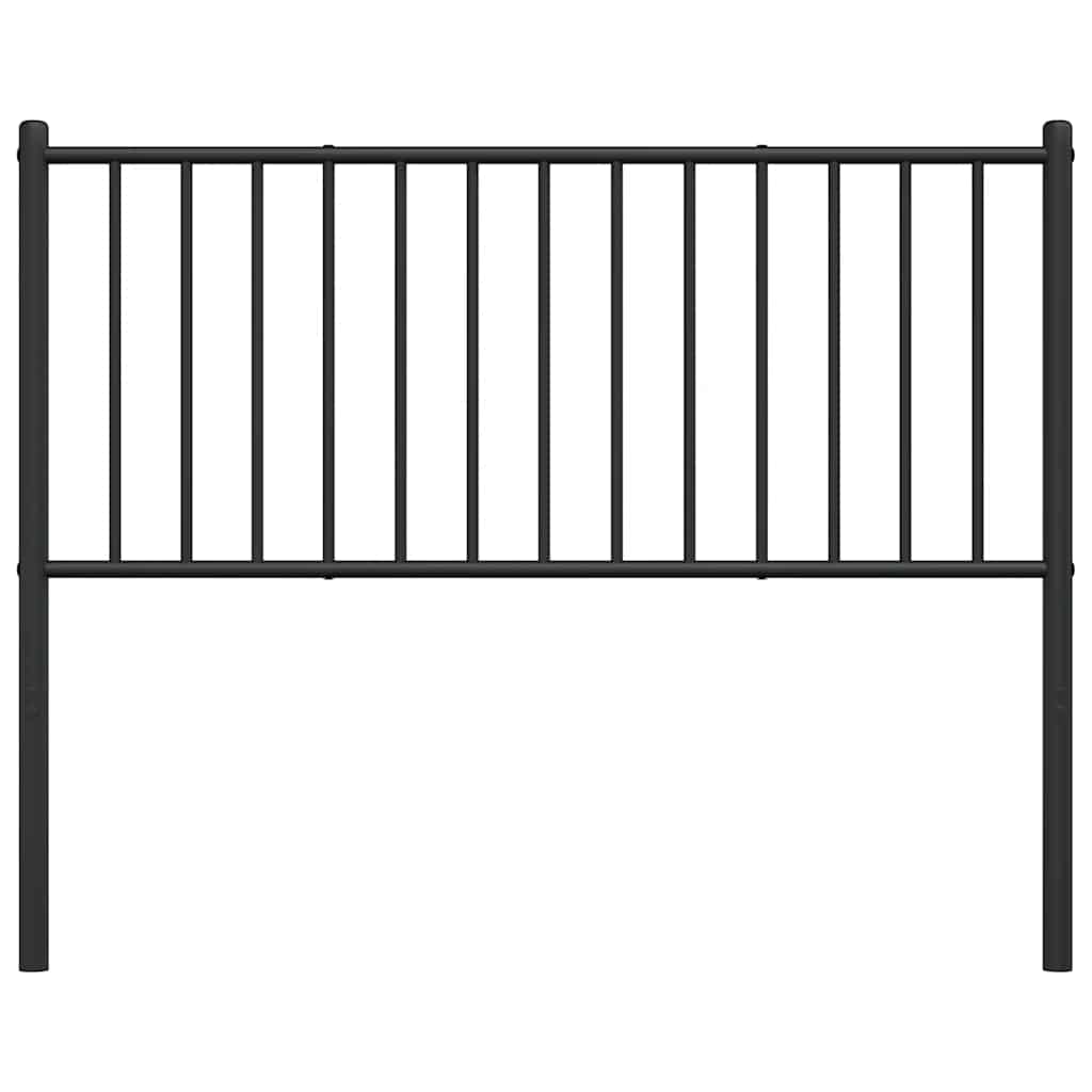 Metal Replace Headboard Black 107 cm