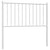 Metal Headboard White 90 cm