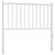 Metal Headboard White 90 cm