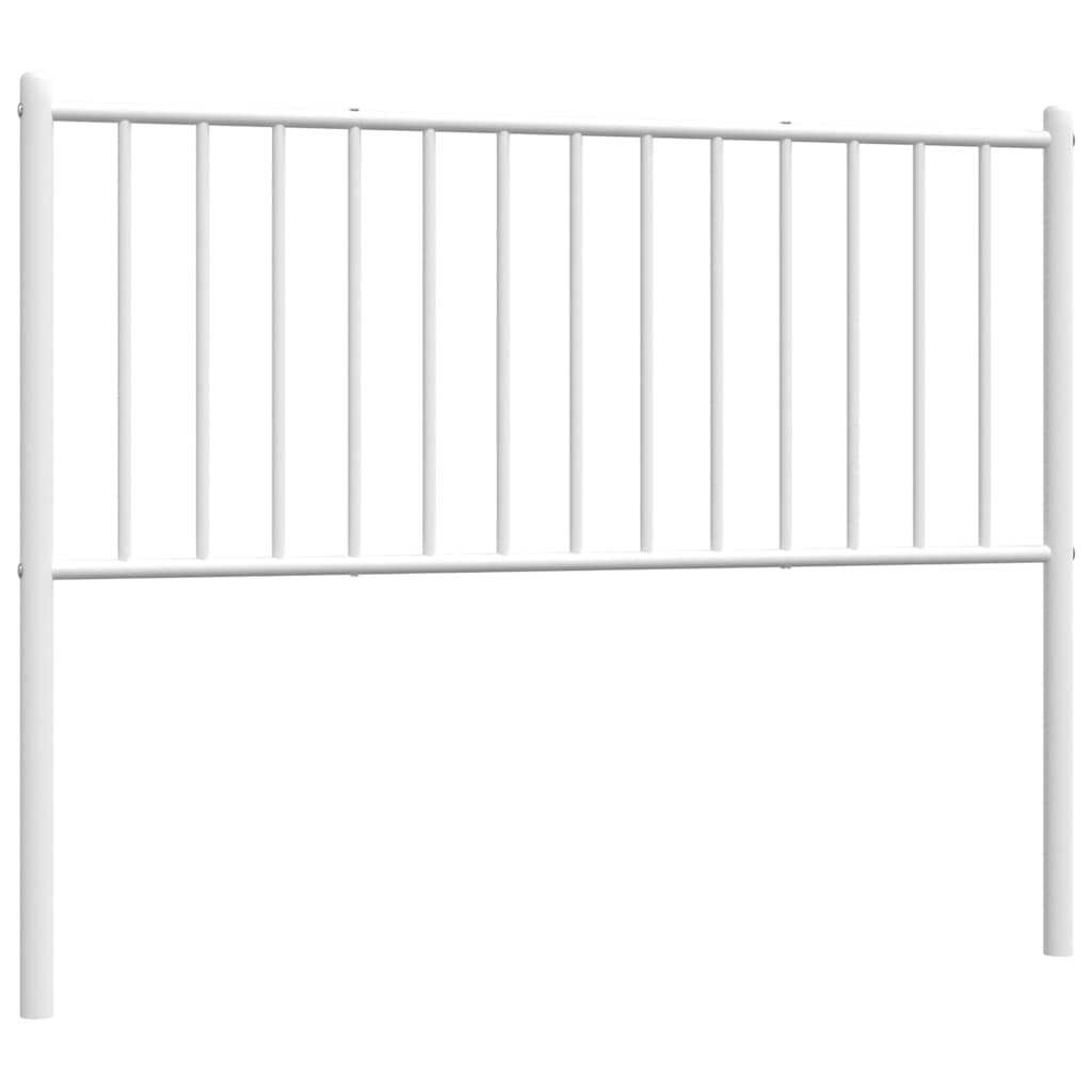 Metal Replace Headboard White 107 cm