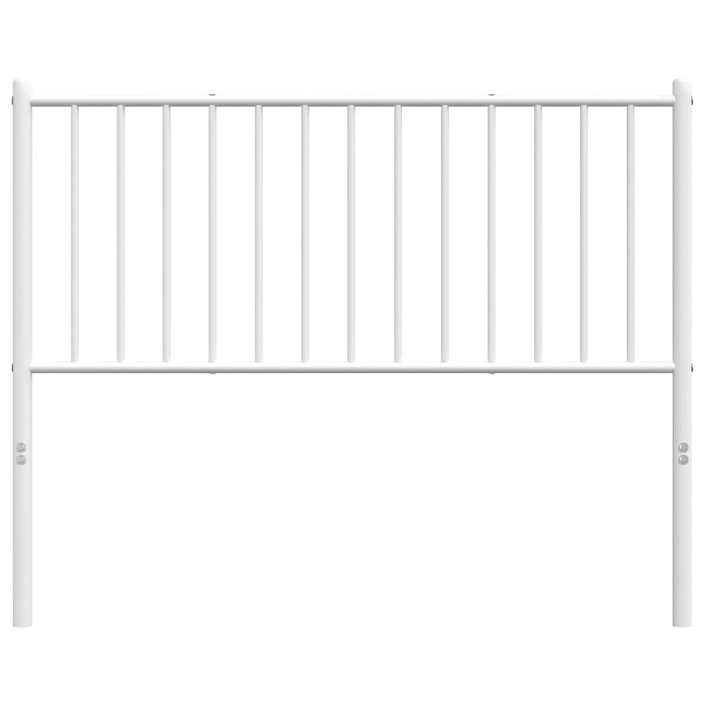 Metal Replace Headboard White 107 cm