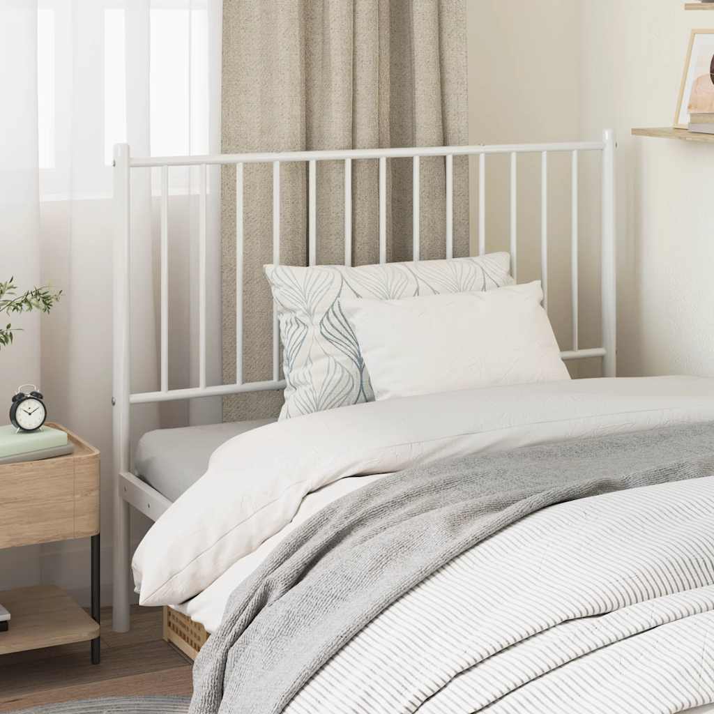 Metal Replace Headboard White 107 cm