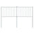 Metal Headboard White 137 cm Double