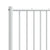 Metal Headboard White 137 cm Double