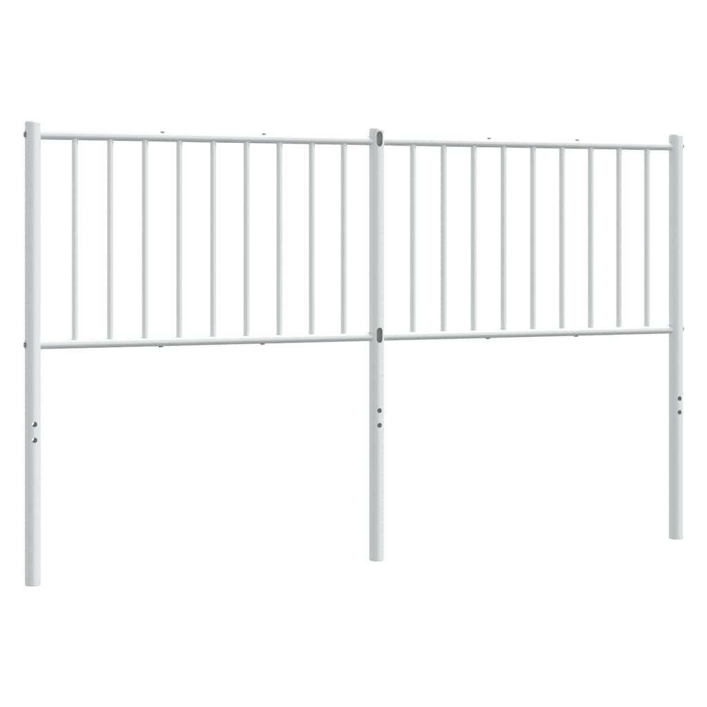 Metal Replace Headboard White 150 cm