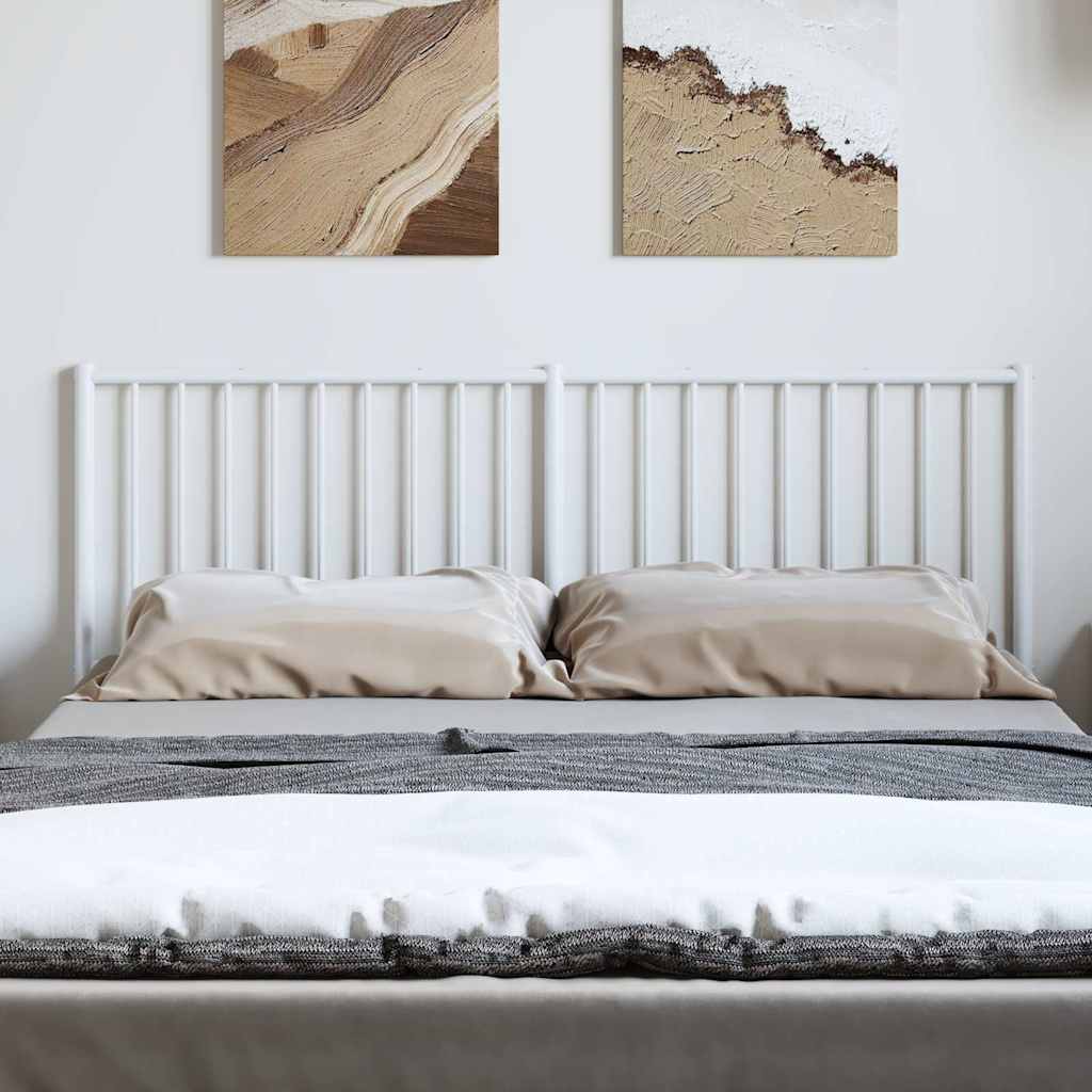 Metal Replace Headboard White 150 cm
