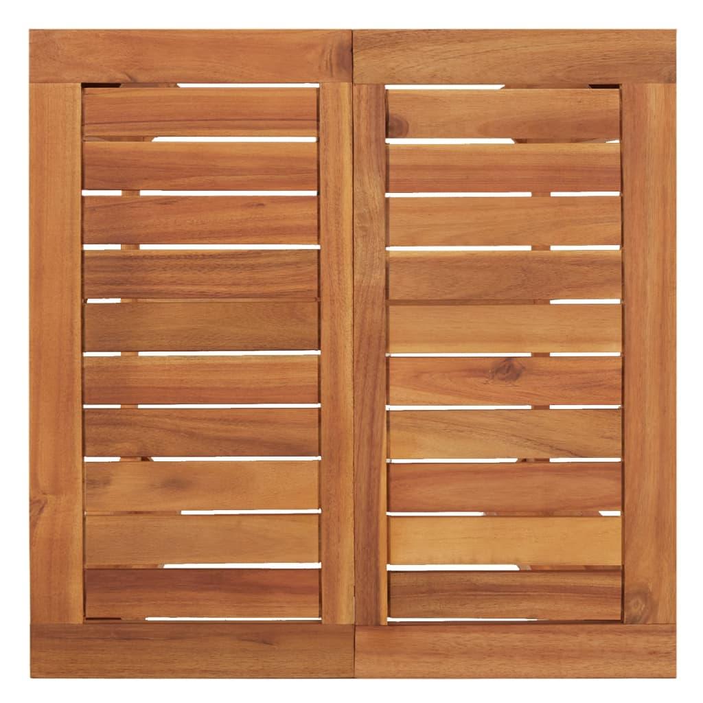 3 Piece Garden Bar Set Solid Wood Acacia