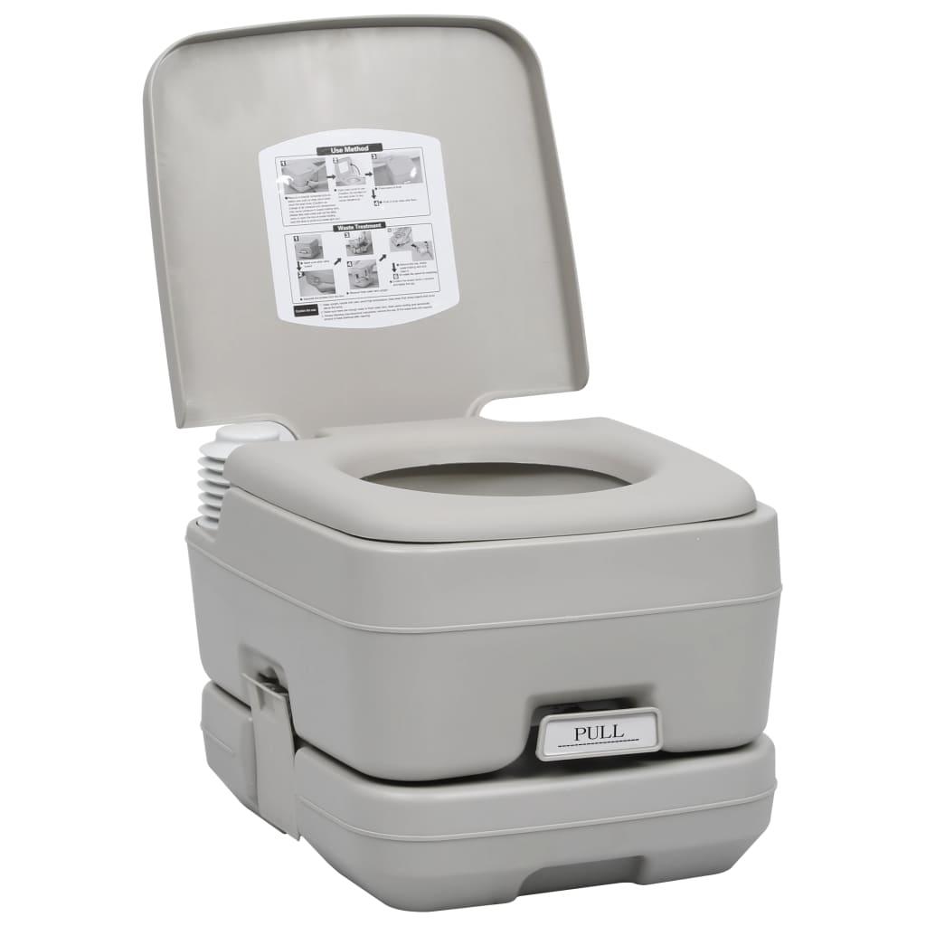 Portable Camping Toilet and Handwash Stand Set