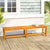 Garden Bench 180x35x45 cm Solid Wood Acacia