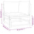 2 Piece Garden Lounge Set with Green Cushions Bamboo