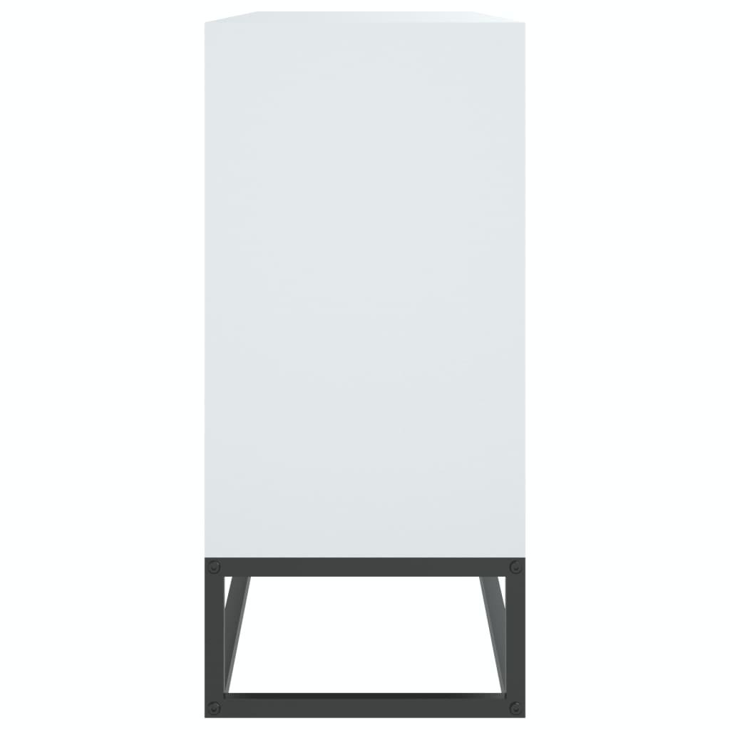 Sideboard White 105x30x65 cm Engineered Wood