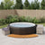 Hot Tub Surround Grey Poly Rattan and Solid Wood Acacia