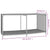 Storage Shelves 2 pcs Grey Poly Rattan