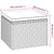 3-Seater Garden Sofa with Roof and Footstool Grey Poly Rattan