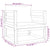 Garden Chair with Taupe Cushions Solid Wood Acacia