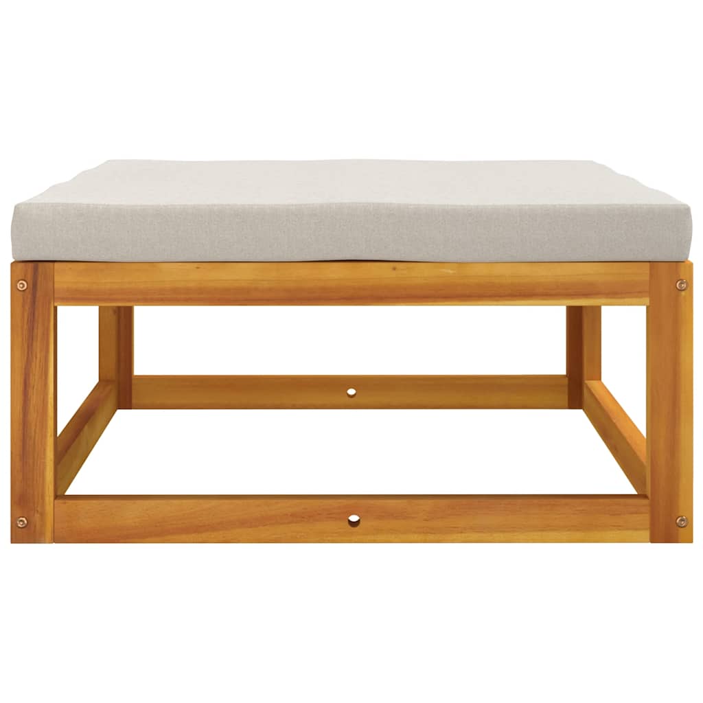 3 Piece Garden Lounge Set with Cushions Solid Wood Acacia