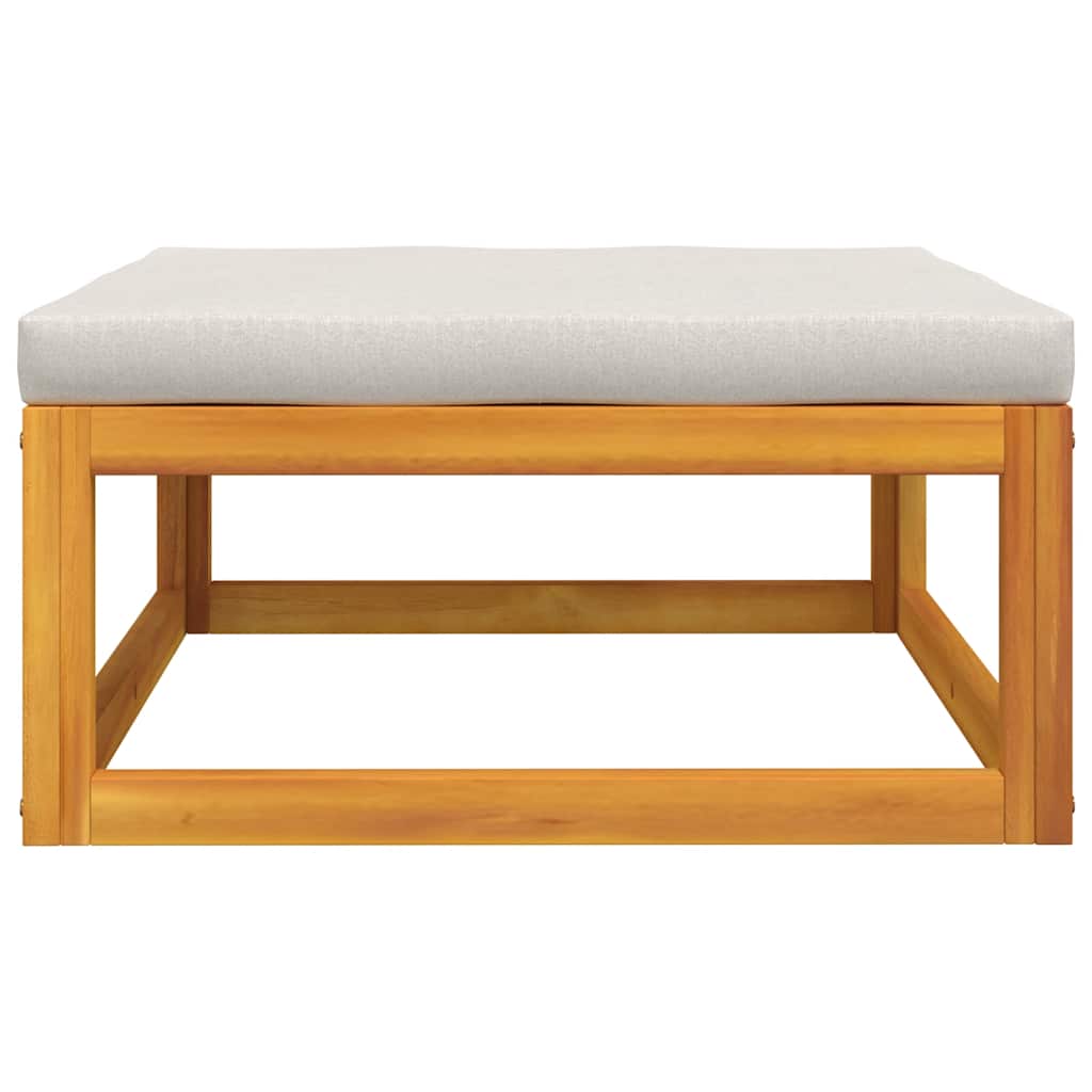 3 Piece Garden Lounge Set with Cushions Solid Wood Acacia