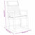 Rocking Chair with Cushions Solid Wood Acacia