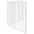 Dog Gate Foldable 2 Panels White 160 cm Poplar Wood
