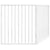 Dog Gate Foldable 2 Panels White 160 cm Poplar Wood
