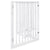 Dog Gate with Door Foldable 4 Panels White 320 cm Poplar Wood