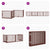 Dog Gate with Door Foldable 4 Panels Brown 320 cm Poplar Wood