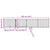 Dog Gate with Door Foldable 4 Panels Brown 320 cm Poplar Wood
