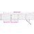 Dog Gate with Door Foldable 4 Panels Black 320 cm Poplar Wood