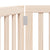 Dog Gate Foldable 3 Panels 150 cm Poplar Wood