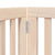 Dog Gate with Door Foldable 6 Panels 300 cm Poplar Wood
