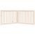 Dog Gate Foldable 2 Panels 160 cm Poplar Wood