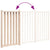 Dog Gate Foldable 3 Panels 150 cm Solid Wood Fir