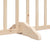 Dog Gate with Door Foldable 6 Panels 300 cm Solid Wood Fir