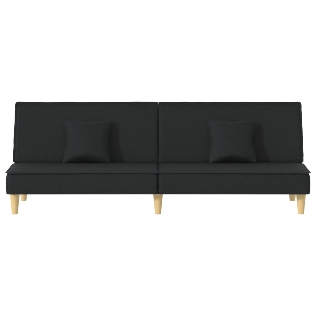 Sofa Bed Black Fabric