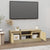 TV Cabinet with Door Sonoma Oak 102x30x36 cm