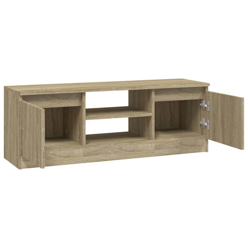 TV Cabinet with Door Sonoma Oak 102x30x36 cm