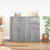 Sideboard Grey Sonoma 91x29.5x75 cm Engineered Wood