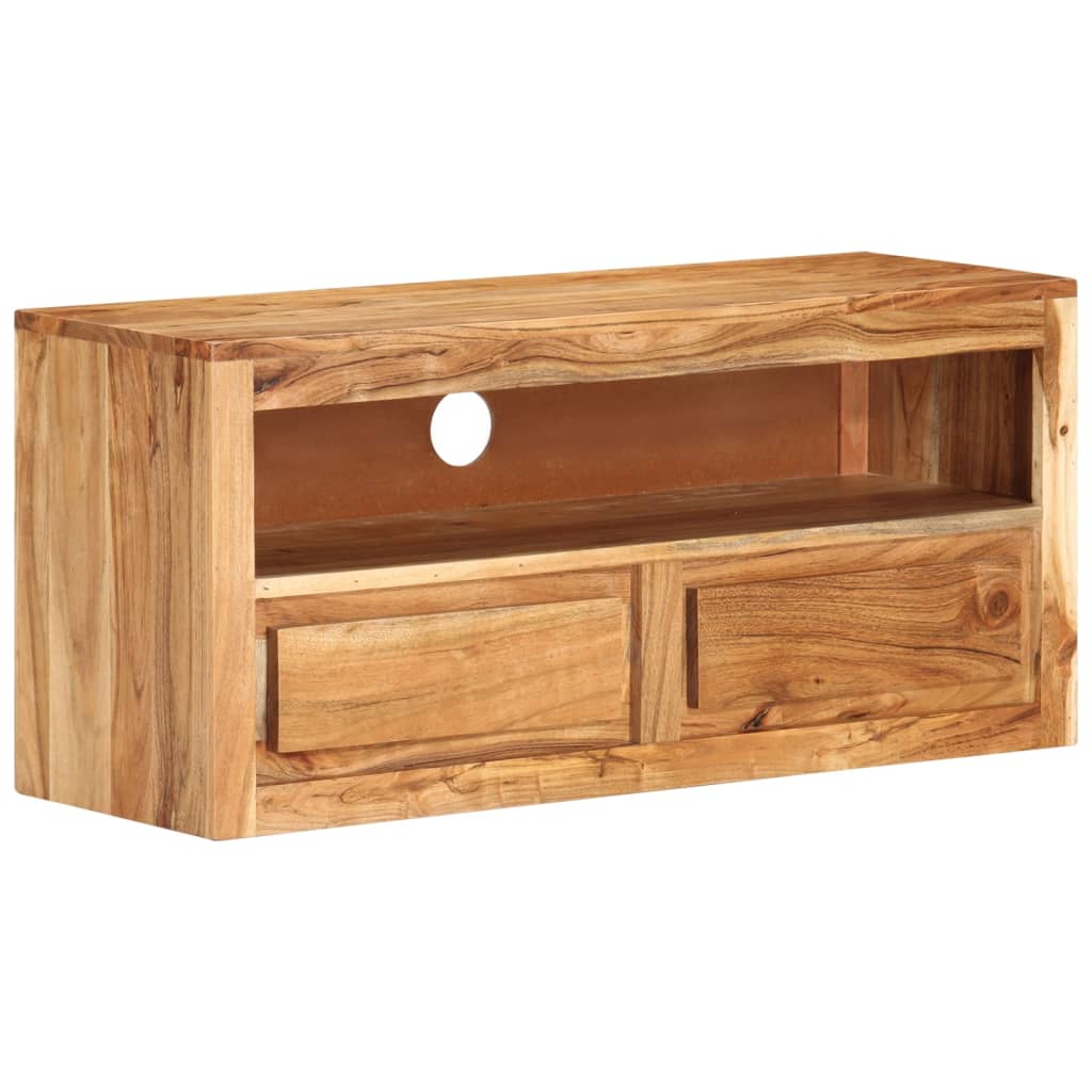 TV Cabinets 2 pcs 88x30x40 cm Solid Wood Acacia